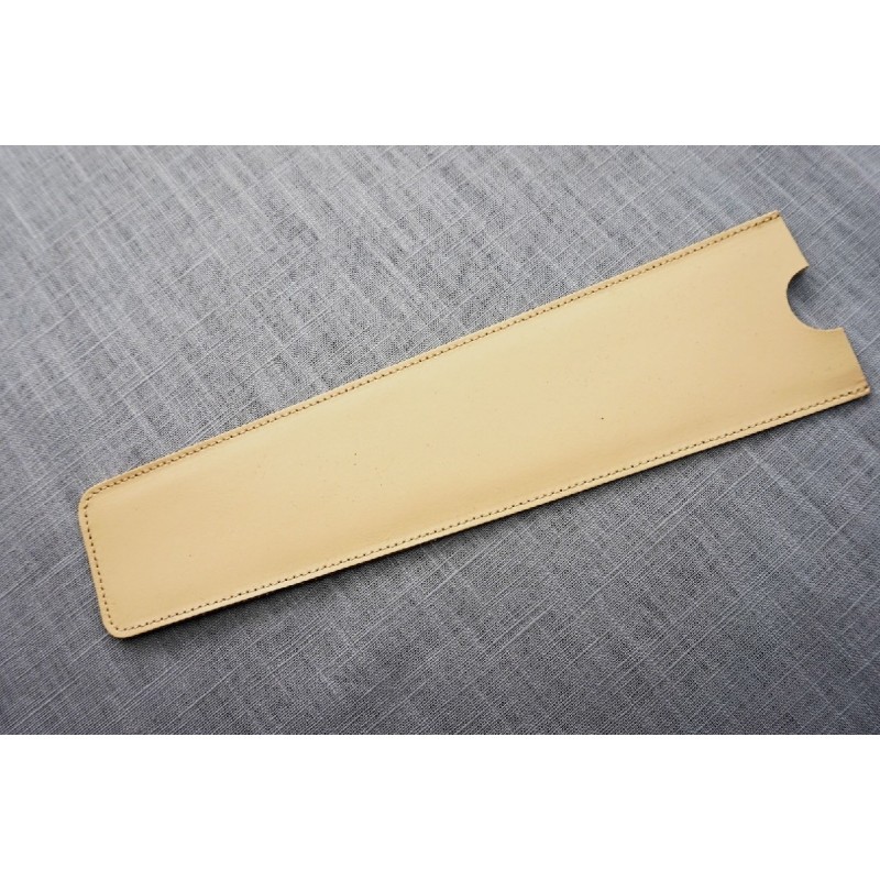 Etui RL_28 lang Leder creme
