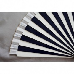 Harlekin blau/weiss Detail