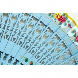Duena hellblau Detail